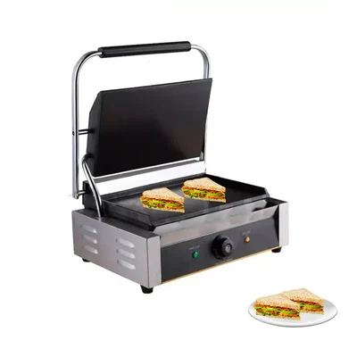 Commercial Electric Sandwich Griller 2200W with Both Flat